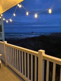 Evening on the balcony