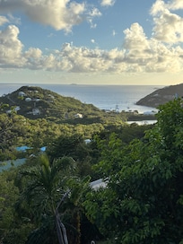 View from deck