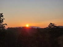 Sunrise from the back deck
