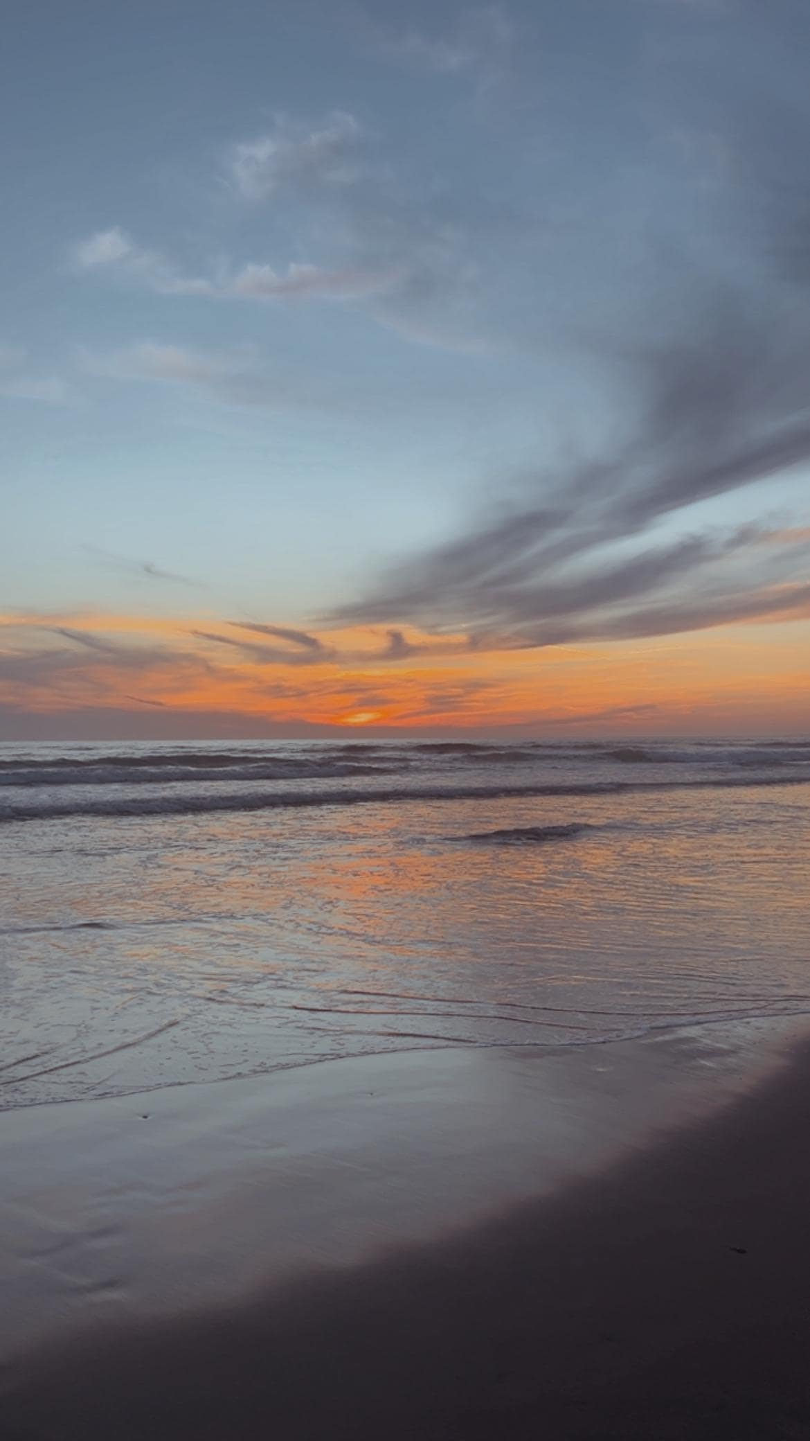 Sunset view, directly from house.