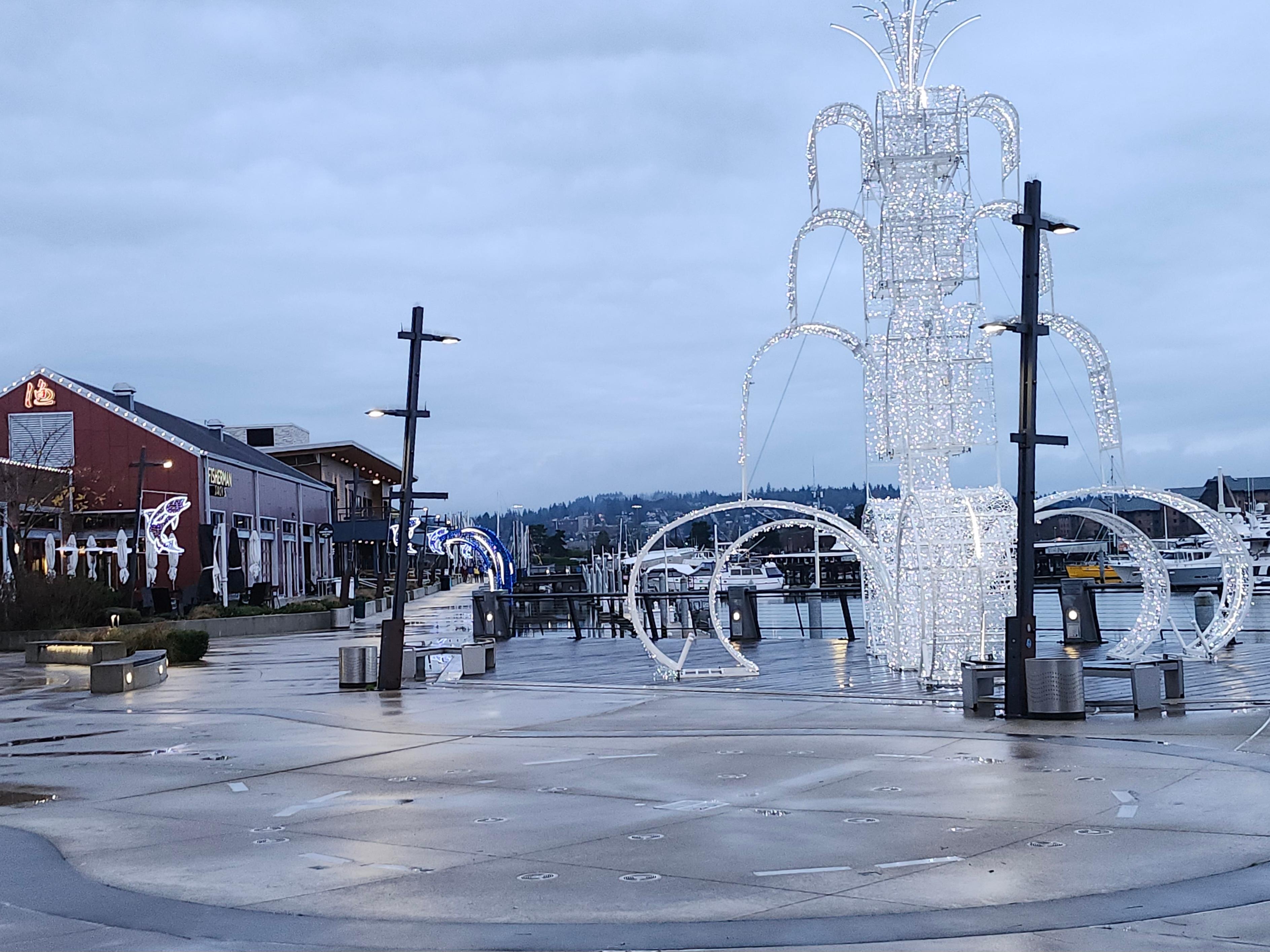 View out Jetty Bar & Grille