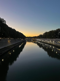 Tiber River sunrise
