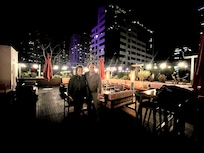 Beautiful views from Topside Terrace.