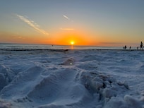 Perfect sunsets steps away