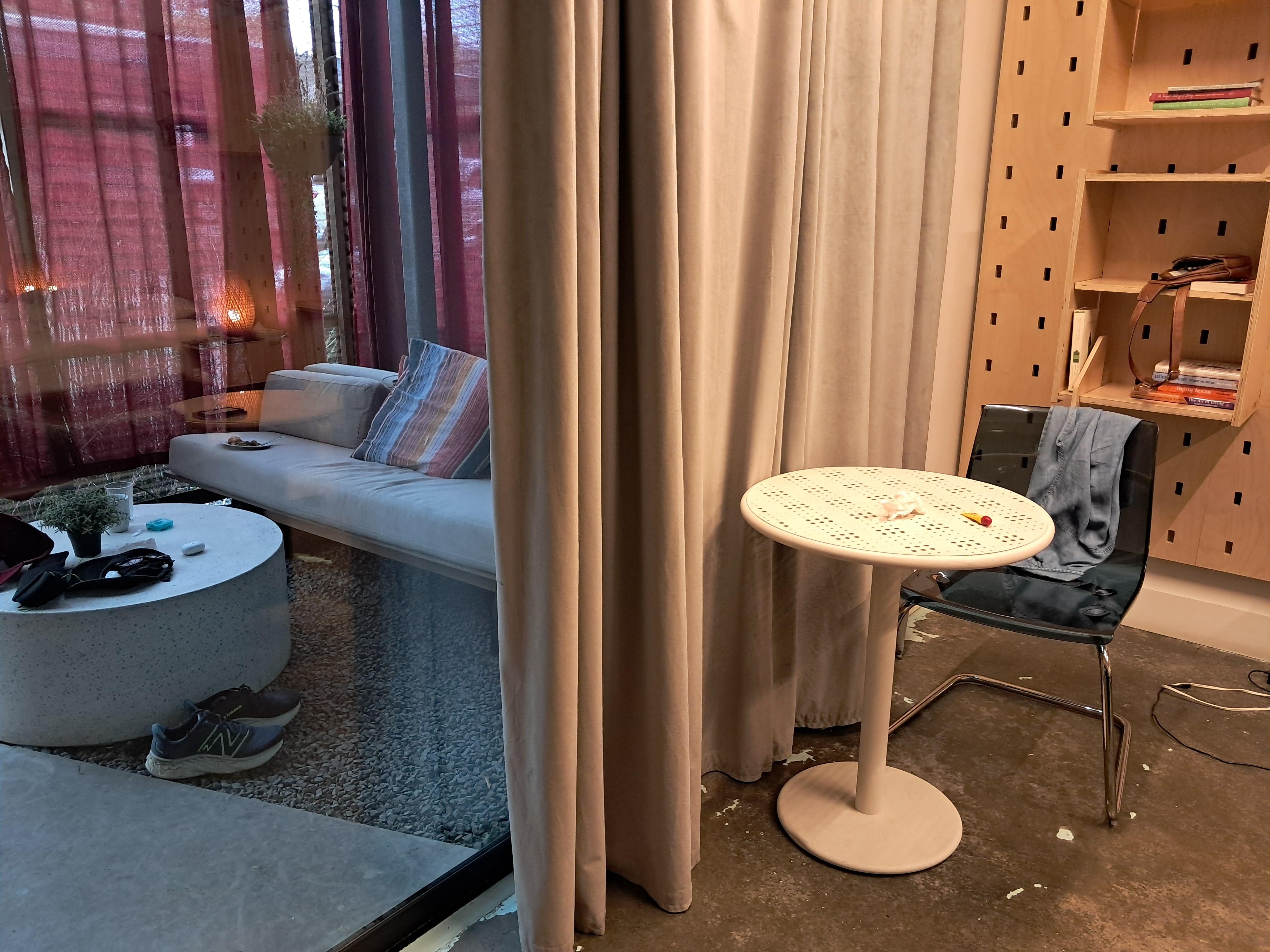 Private courtyard was a treat!