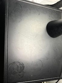 Nattbord ikke vasket