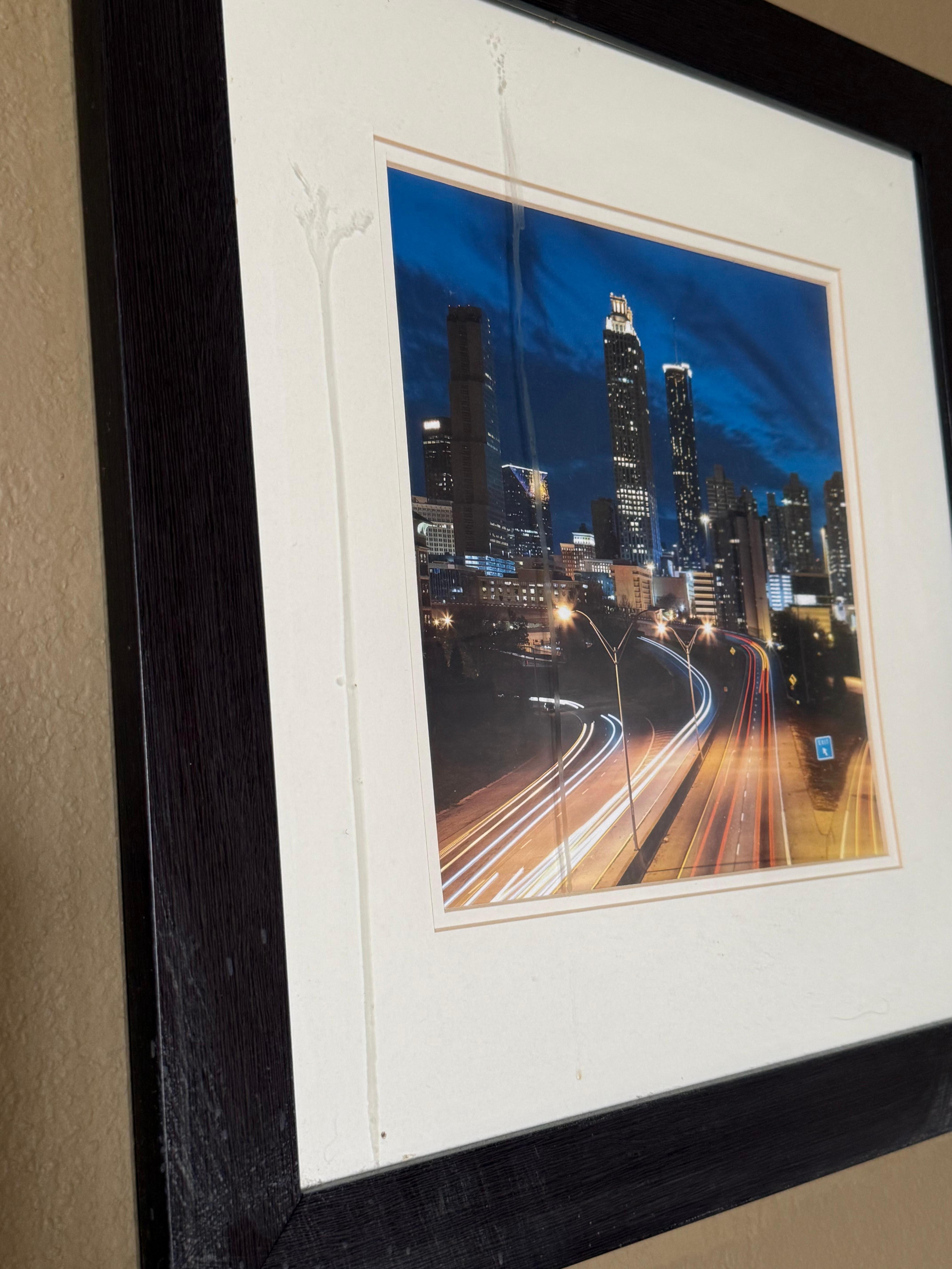 Fluid stained picture