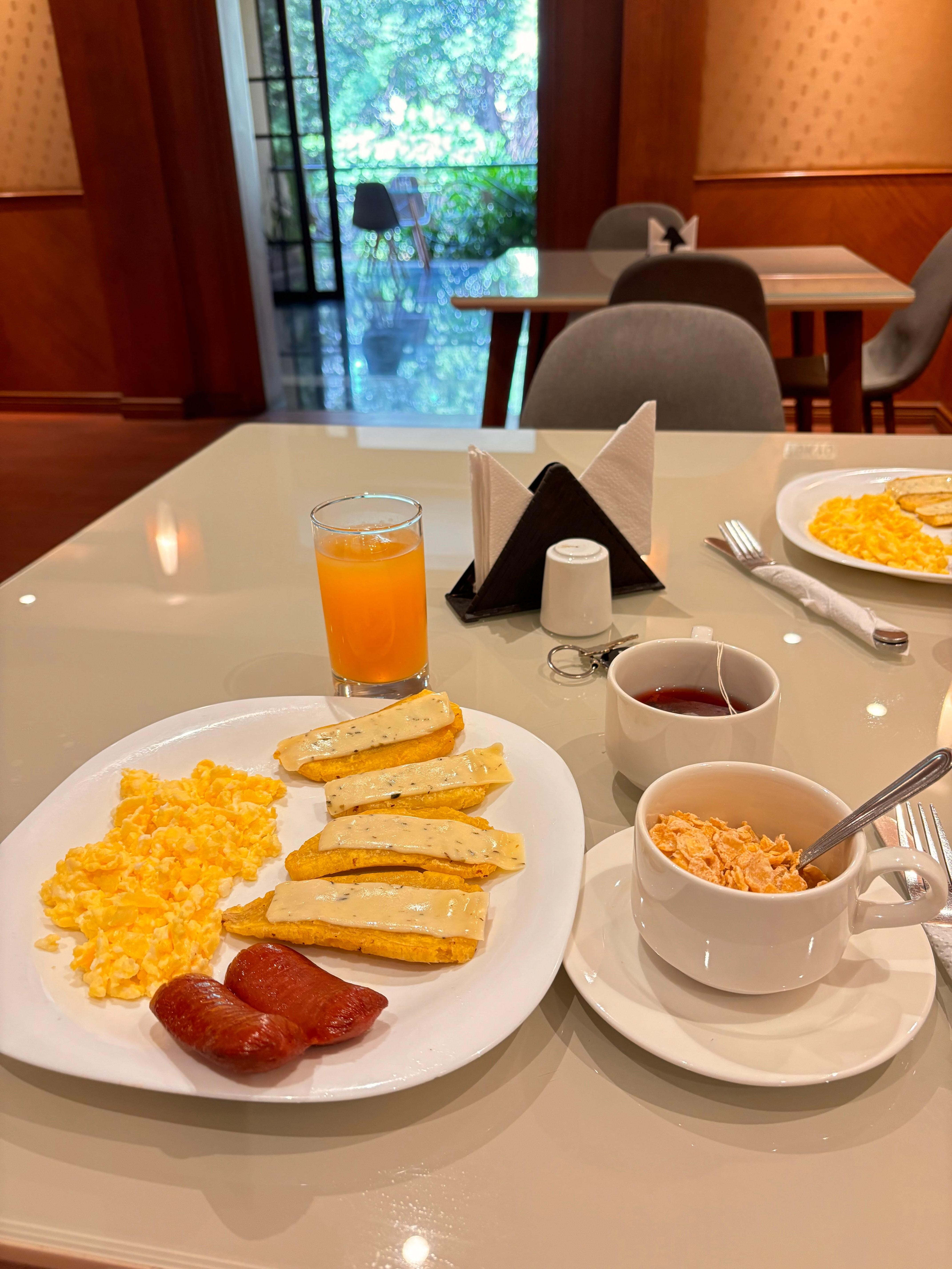 Desayuno incluido 