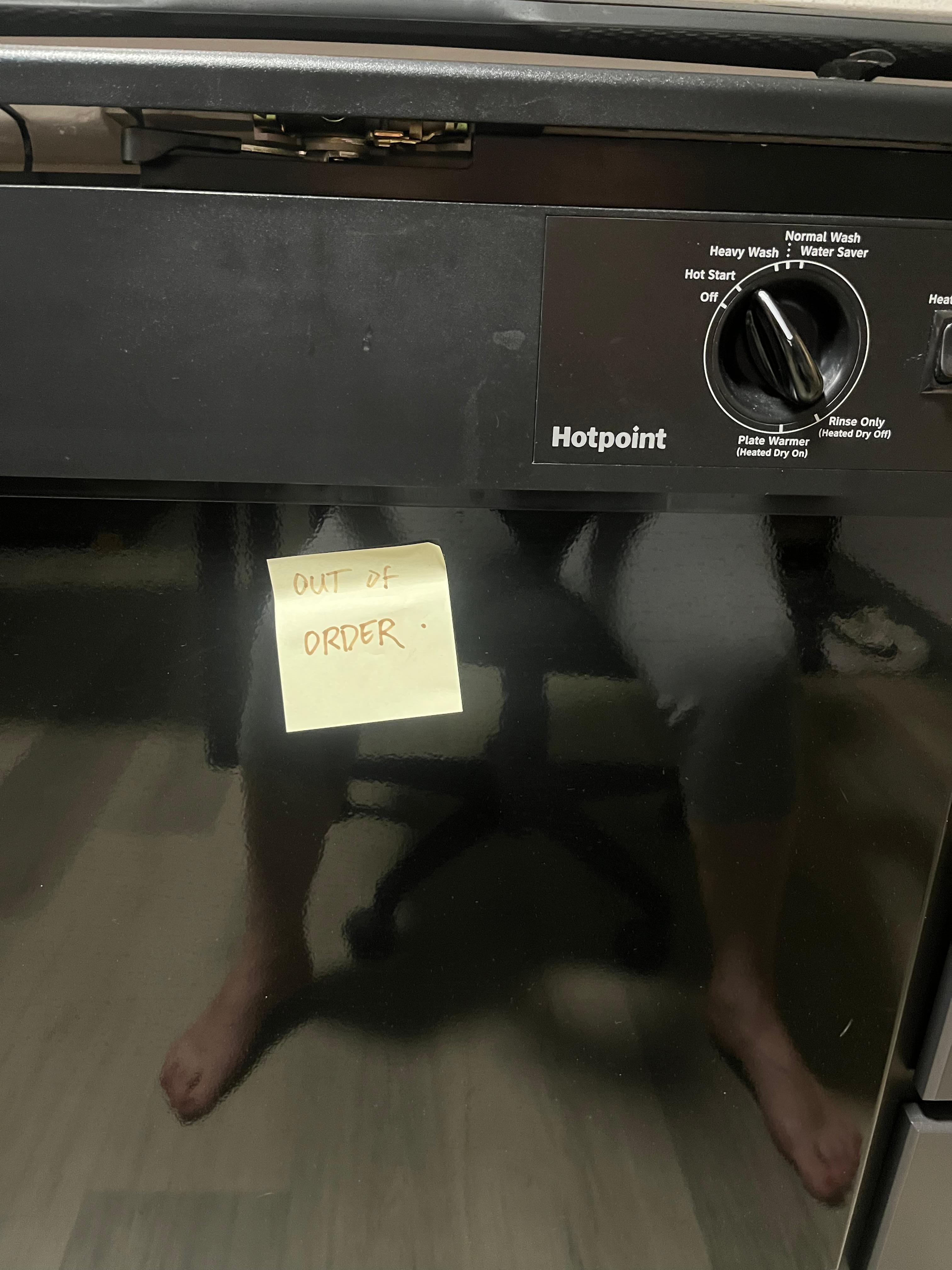Broken dishwasher 