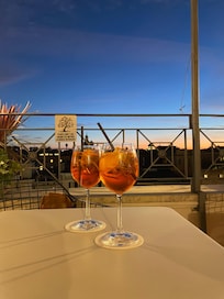 Rooftop cocktails