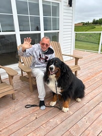 Max saying good bye!