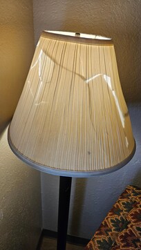 Torn lampshade