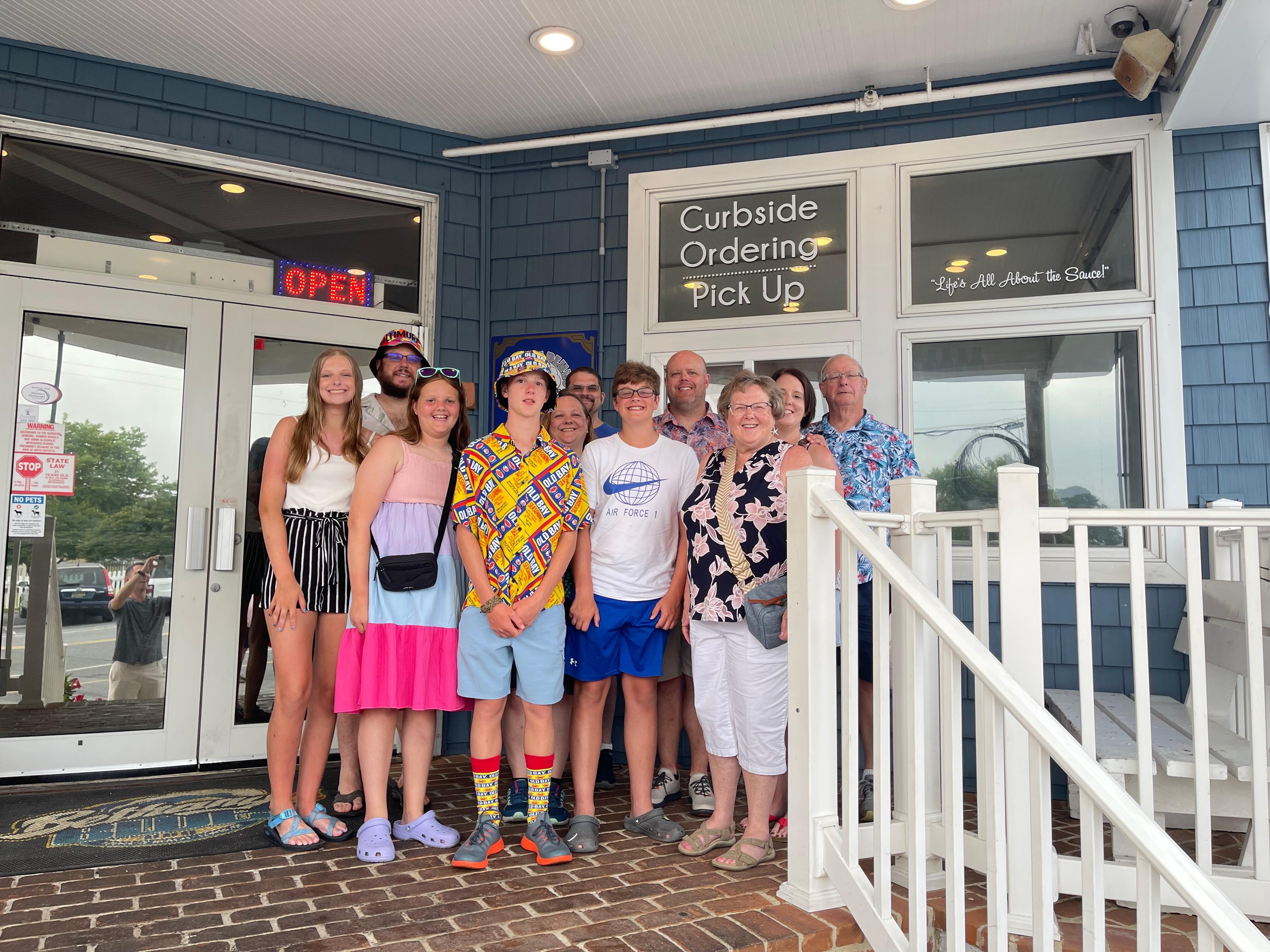 Family Photo at Bethany Blues