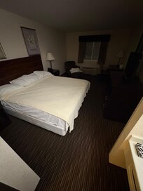 Main light did not turn on, room looks like a discount basement version of what they Showcase on their site.