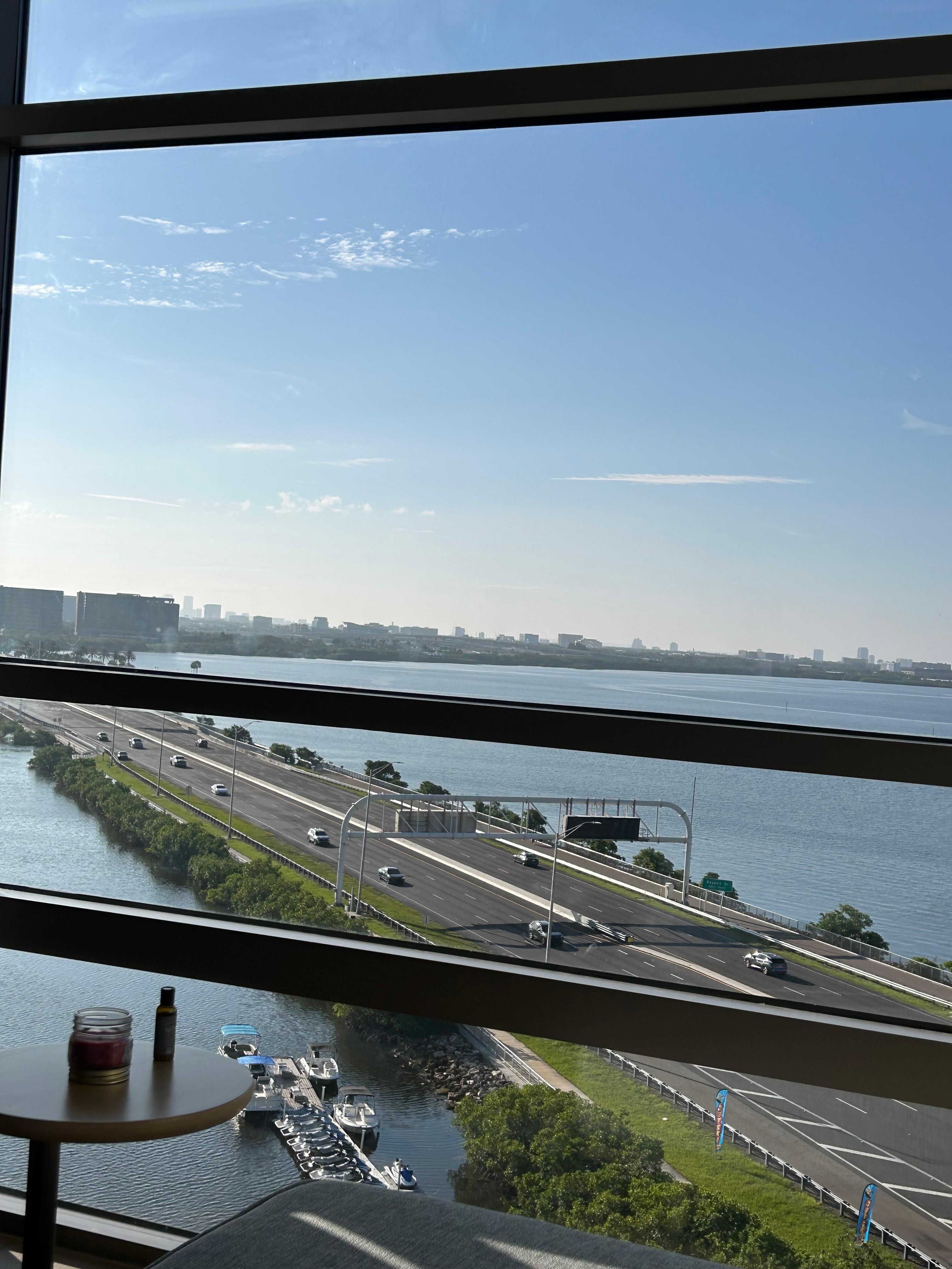 View from room 