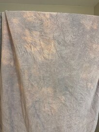 Bath towel stain and discoloured