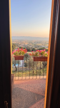 Blick aus dem Zimmer