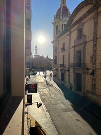 Blick aus dem Fenster