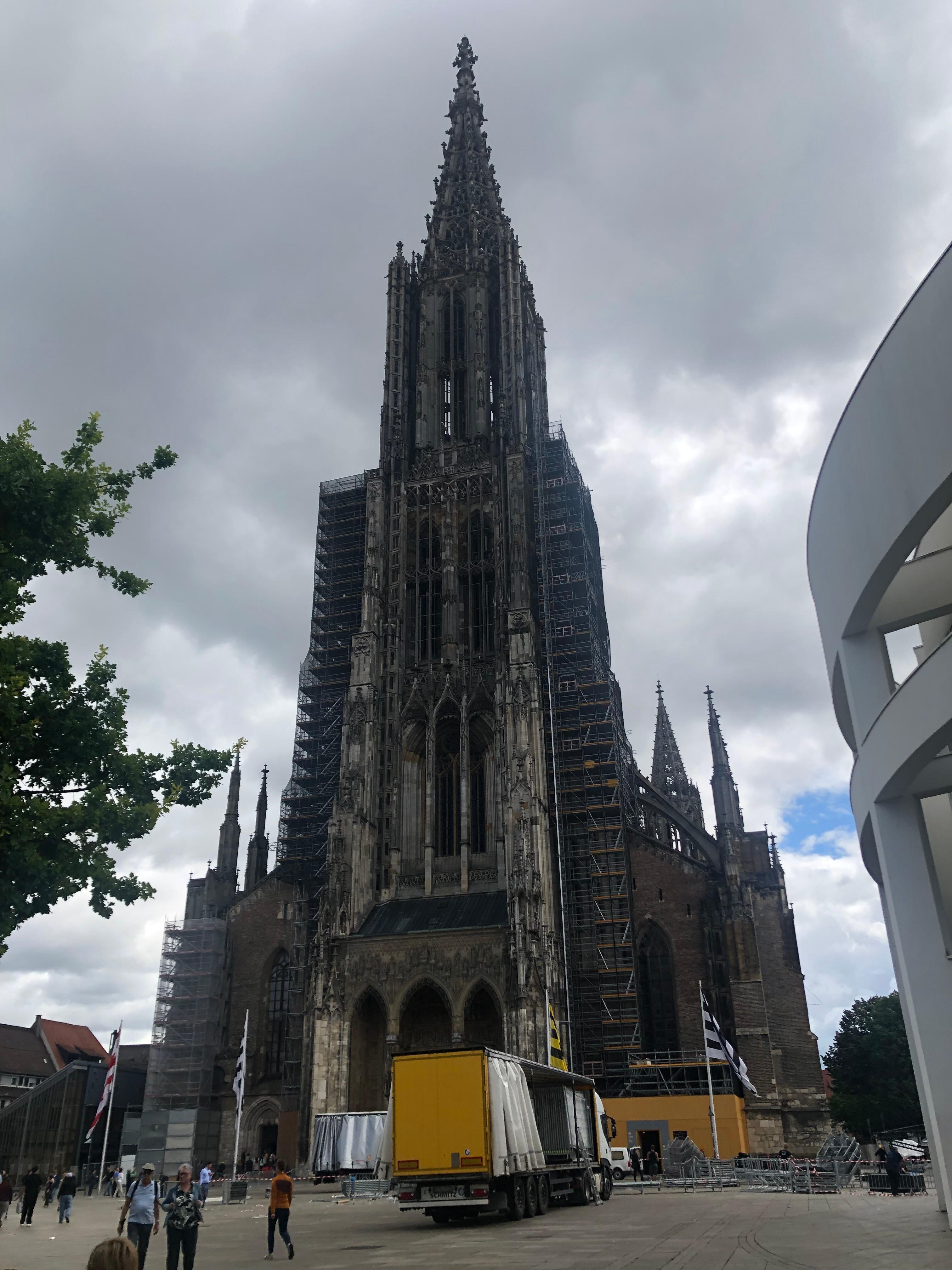 Ulmer Münster, zum Hochsteigen für (fast) Schwindelfreie ;-)