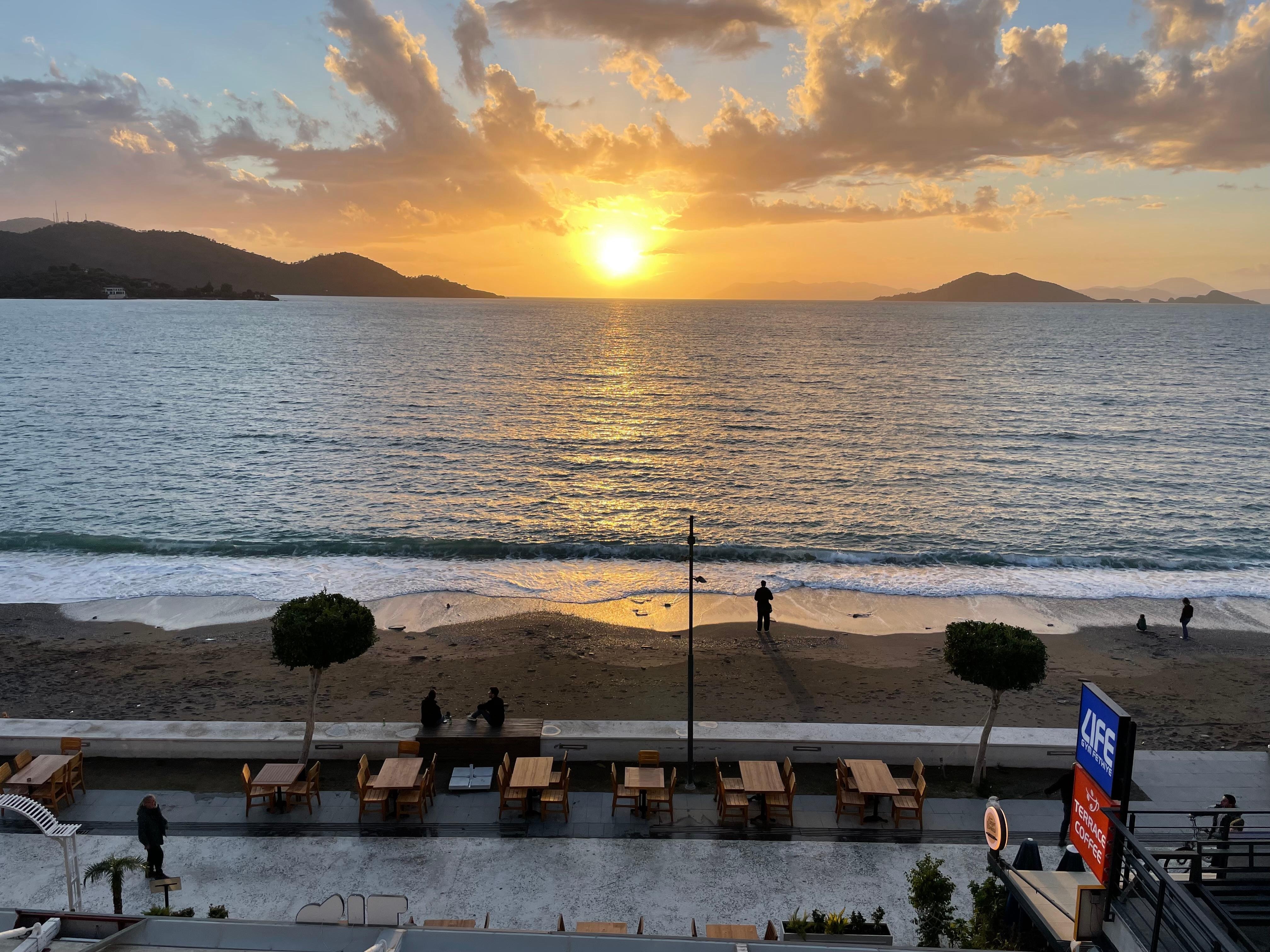 View from the balcony