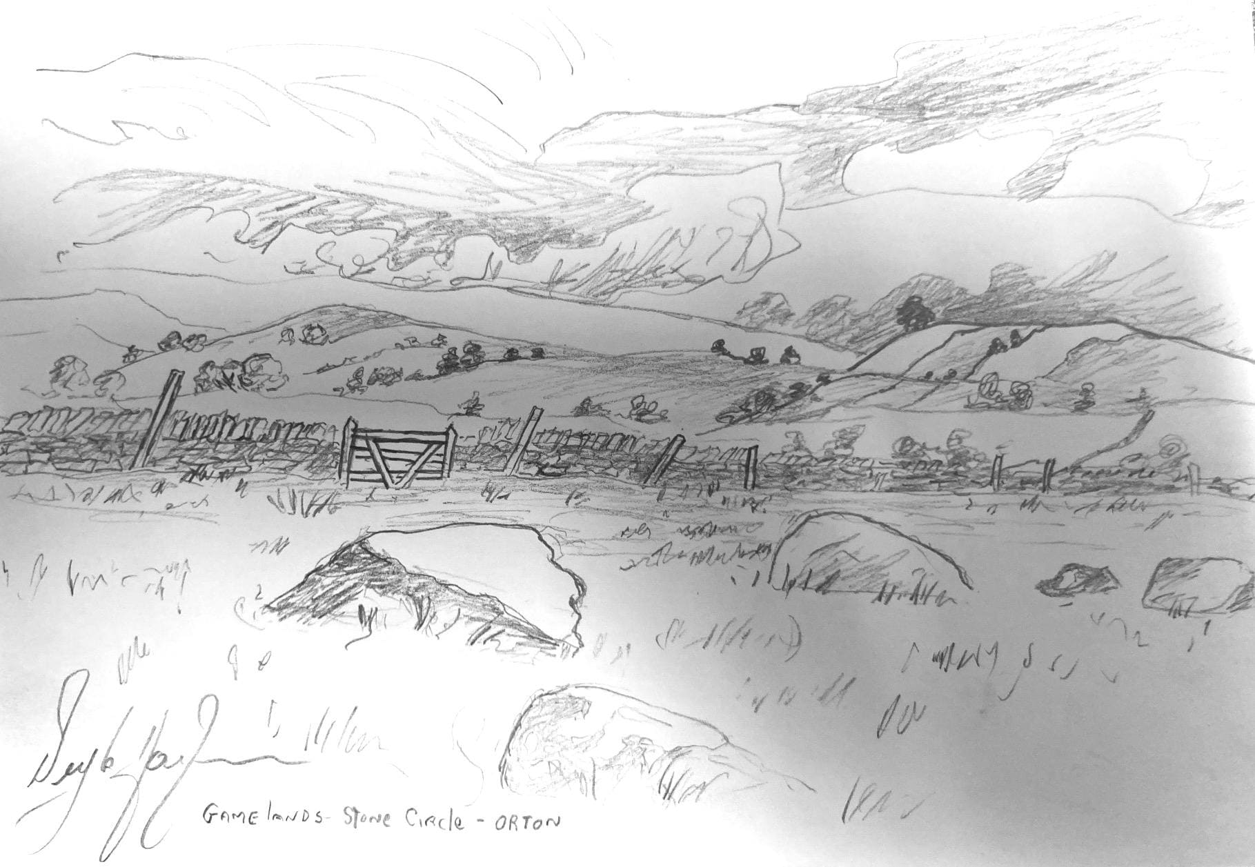 Stone circles. Not as profound as Stonehenge, but some of the oldest settings with stones. I always enjoy these places because I think that life was hard enough in those times long ago....and yet it was important to the people of the time.