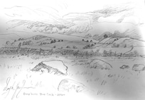 Stone circles. Not as profound as Stonehenge, but some of the oldest settings with stones. I always enjoy these places because I think that life was hard enough in those times long ago....and yet it was important to the people of the time.