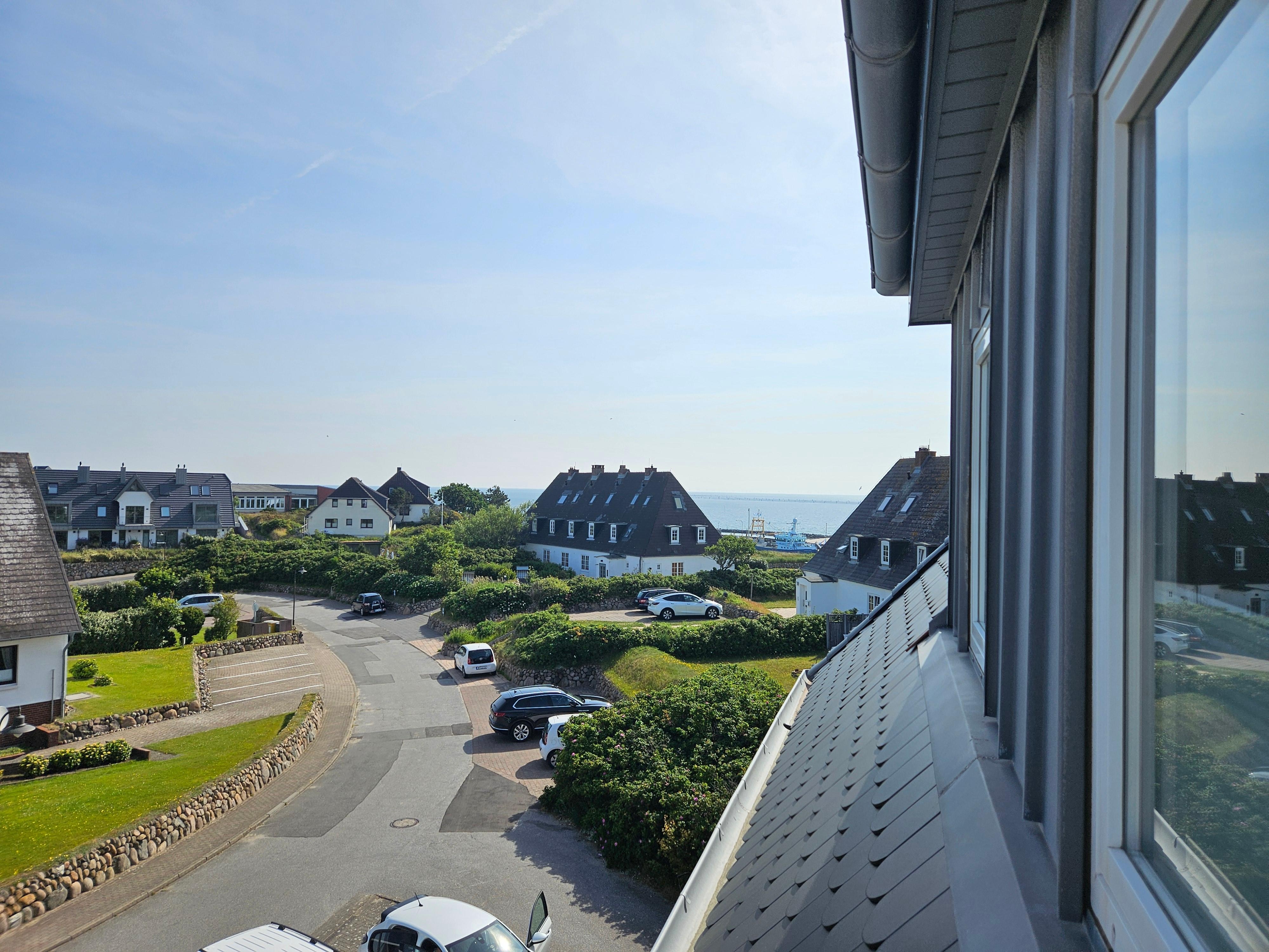 Blick von Schlafzimmer 