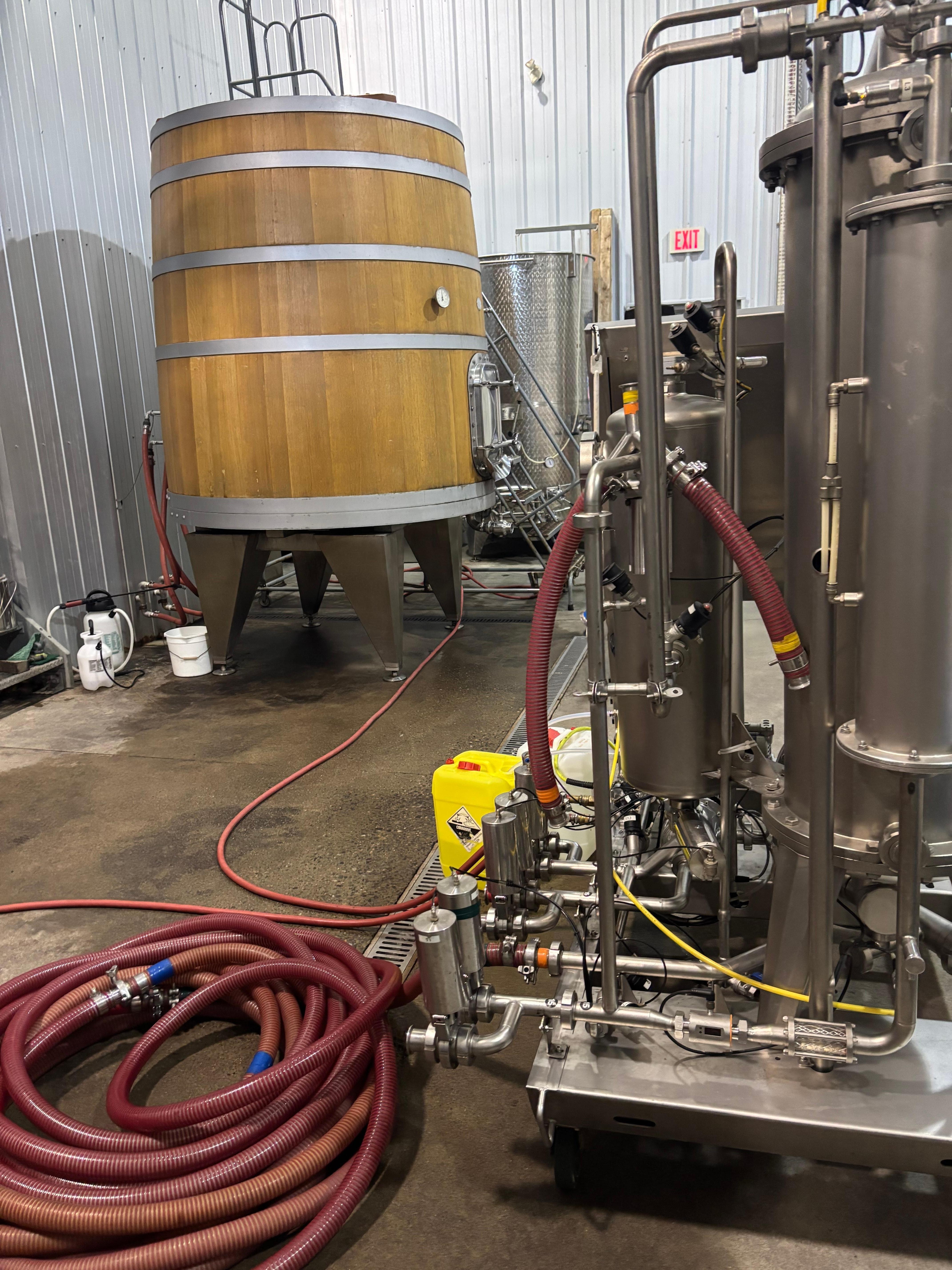 Winery tour - back room