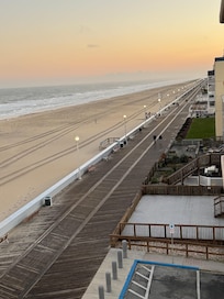 Boardwalk view from the balcony