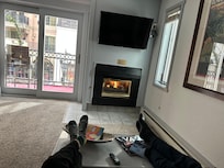 Relaxing with Fireplace