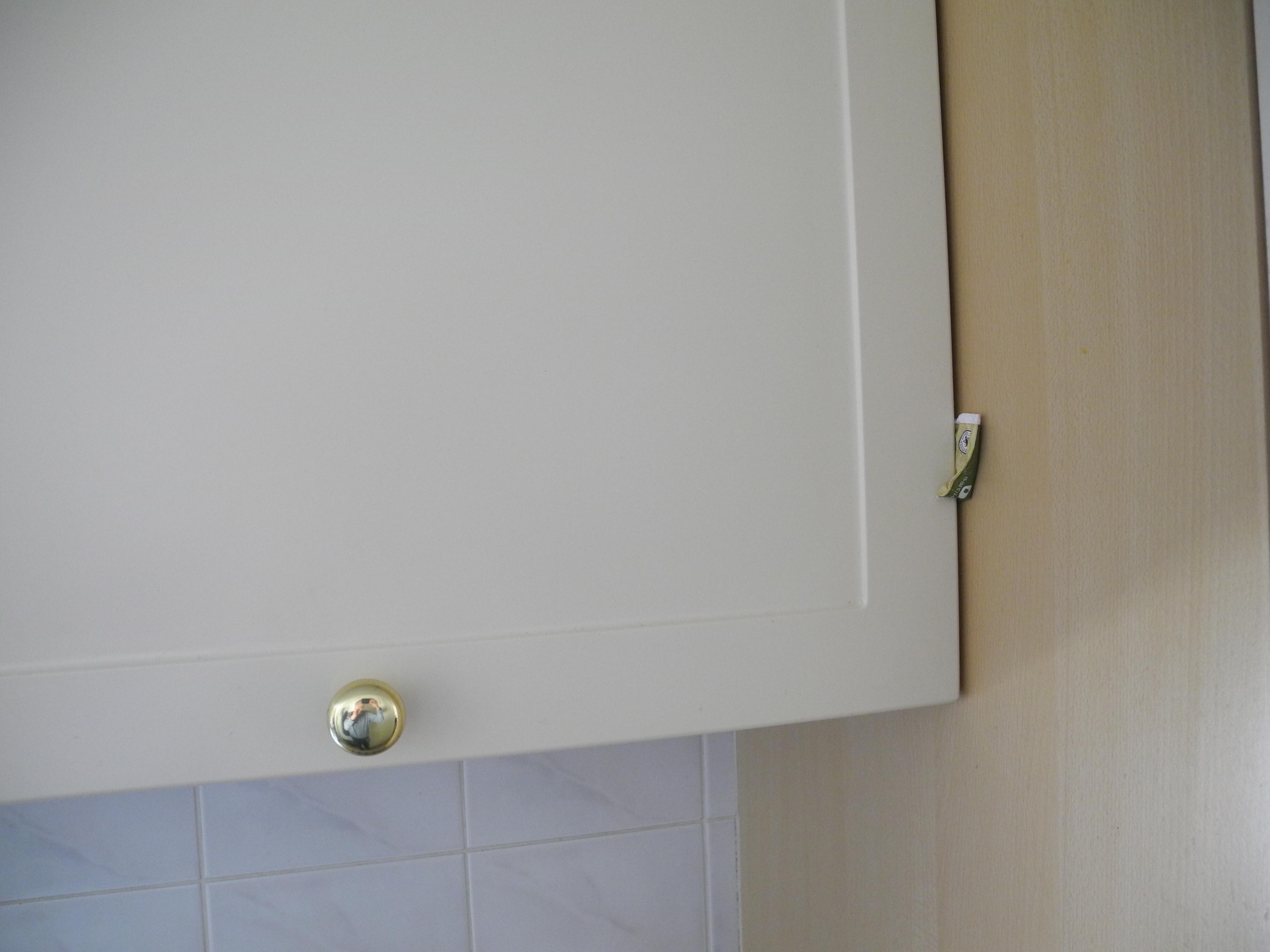 Oberschrank über dem Herd