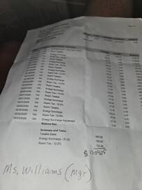 Almost double the room rate with taxes and fees!!