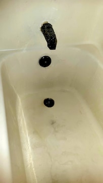 Tub and shower have not been cleaned for some time