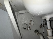 Under the sink mold everywhere they have maids tell u how
Much they don’t clean there at all