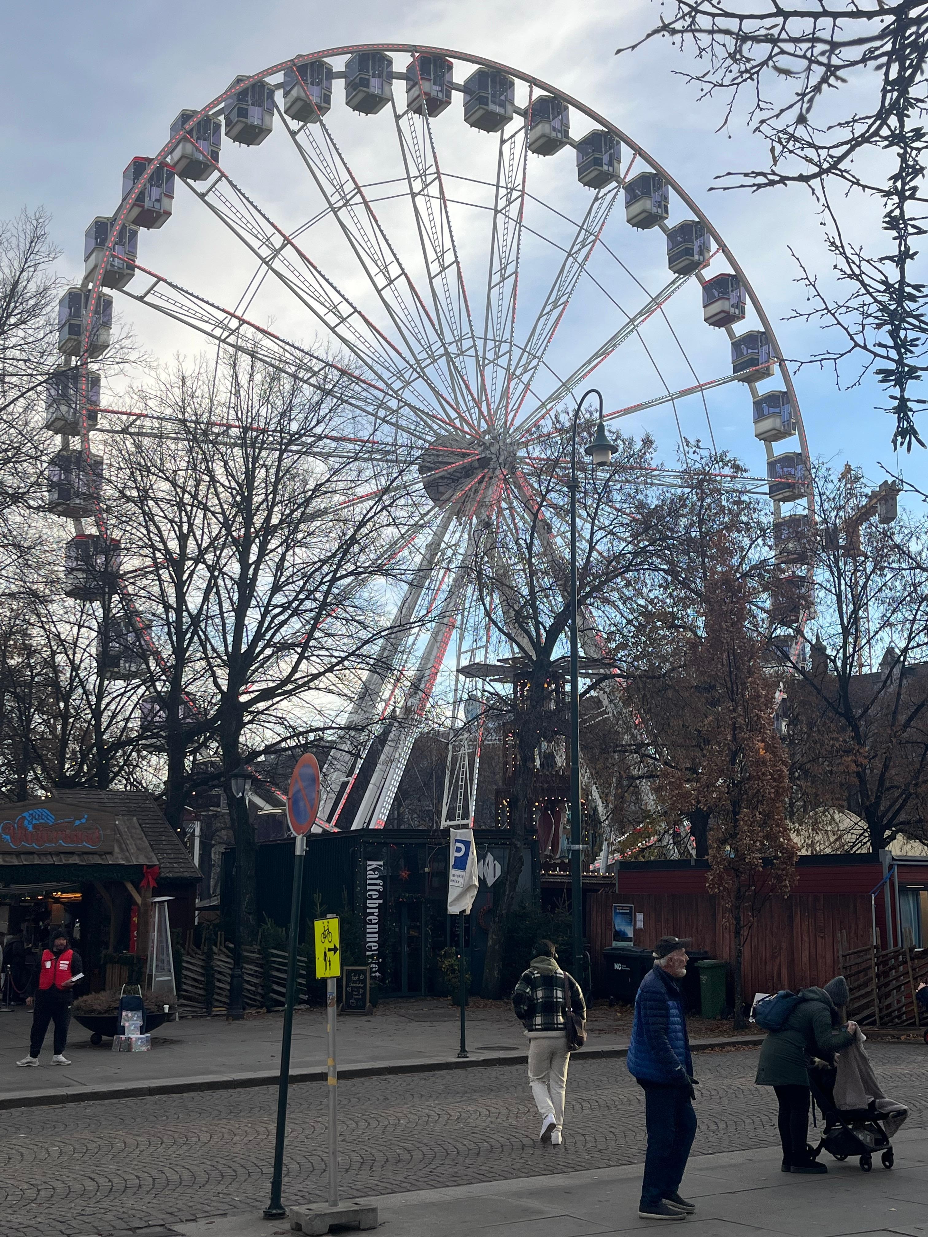 Market Accross the street!