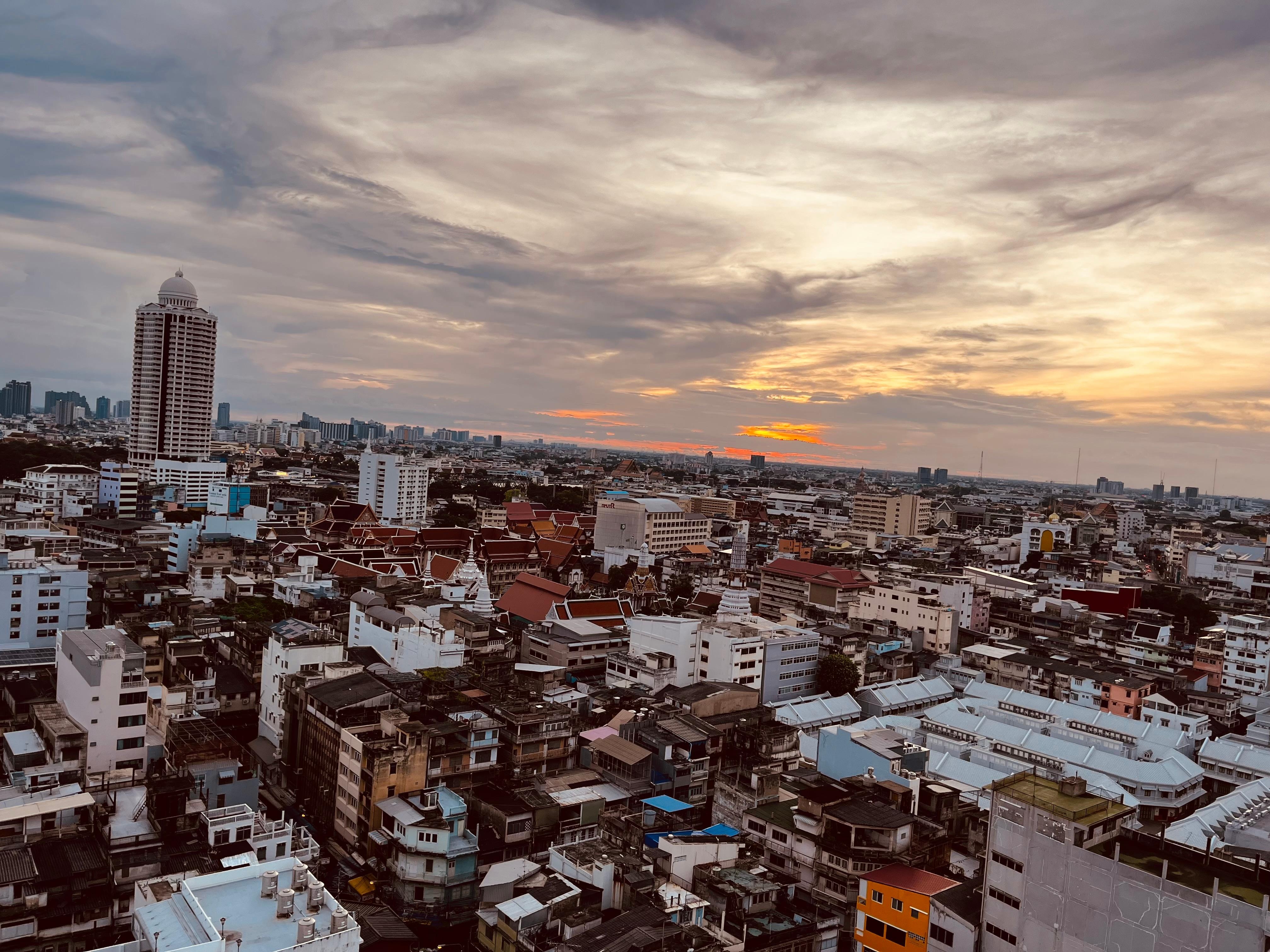 View from the balcony. 