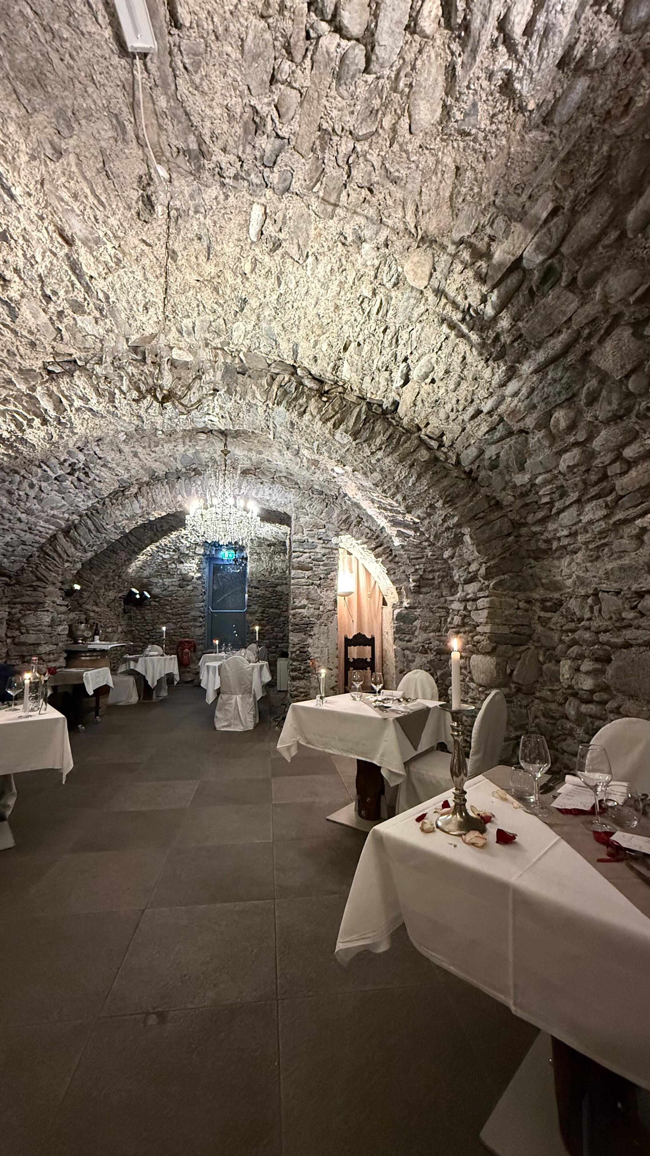 In dieser Stimmungsvollen Umgebung war das Dinner 😍