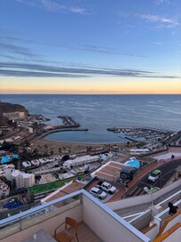 Härligt utsikt från vårt rum