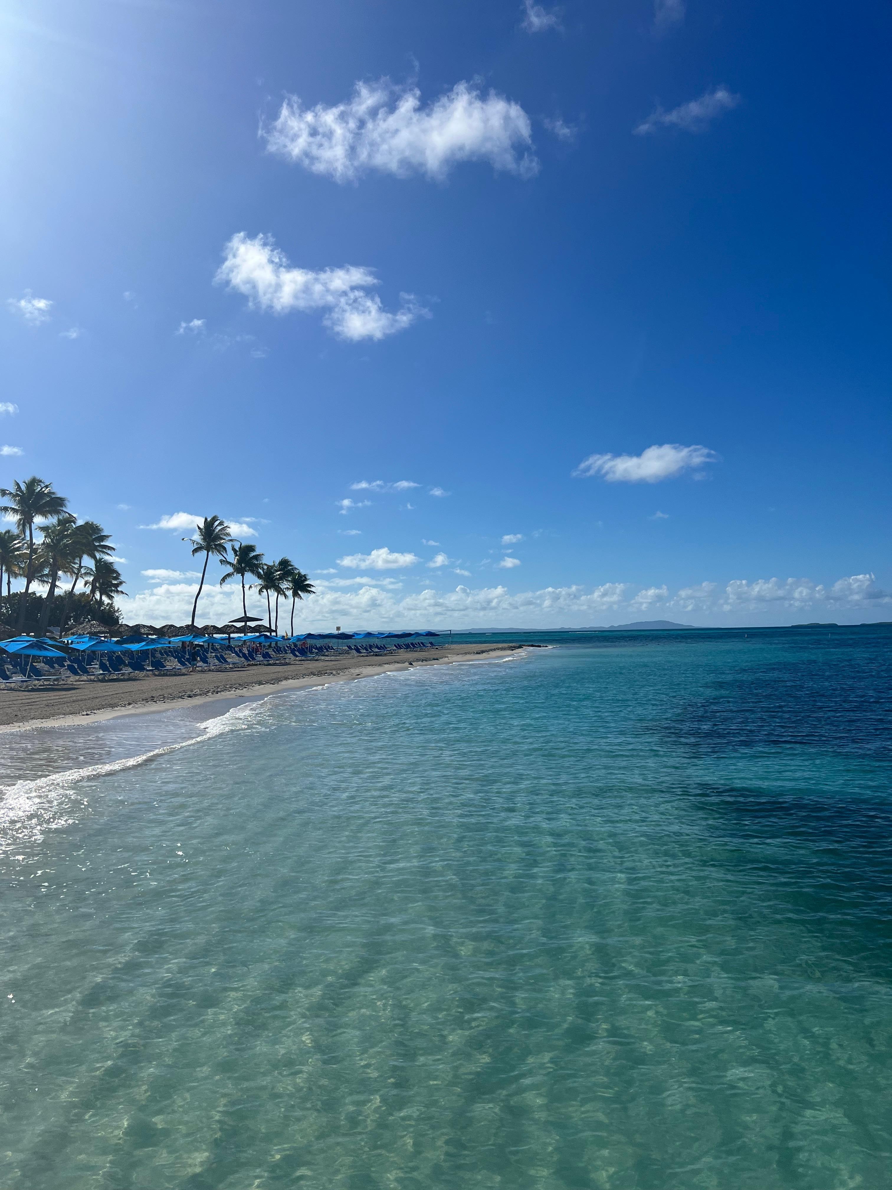 Palomino Island beach