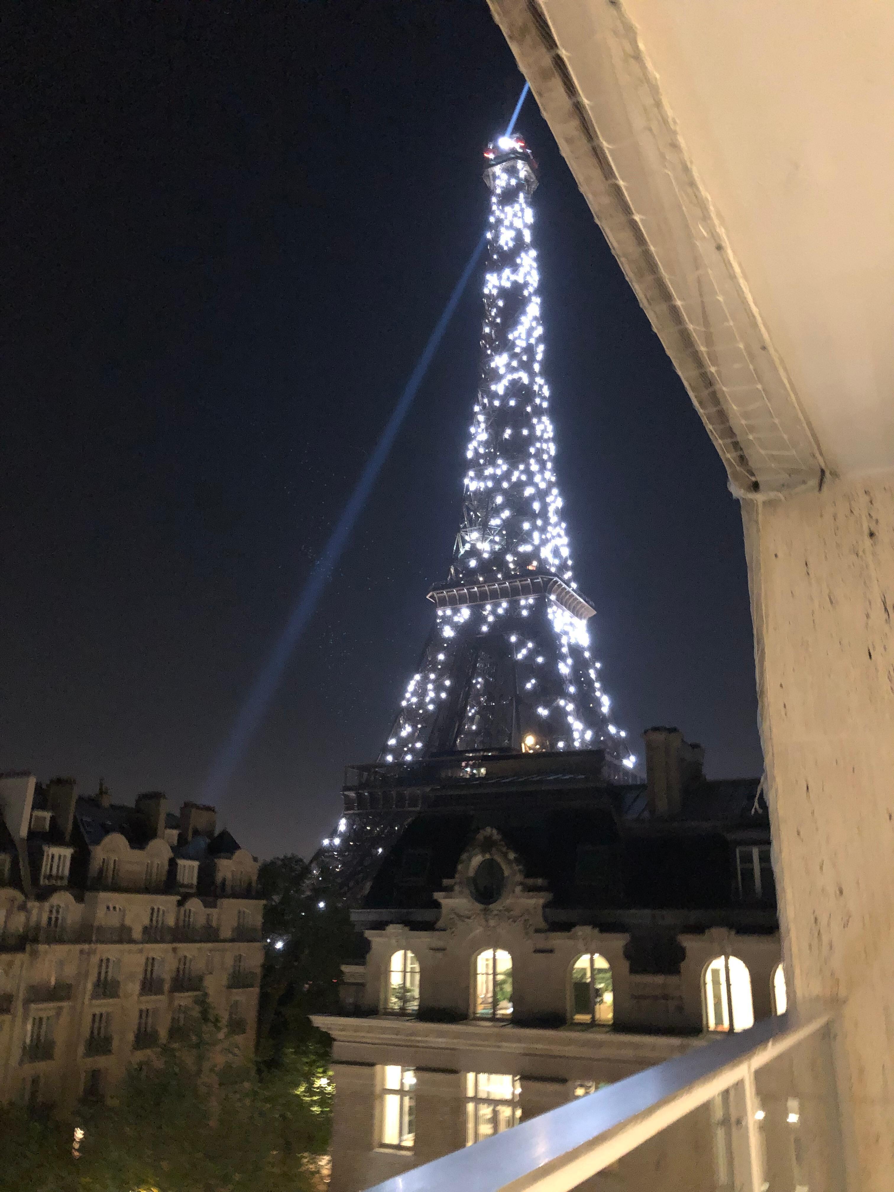 View from room balcony 