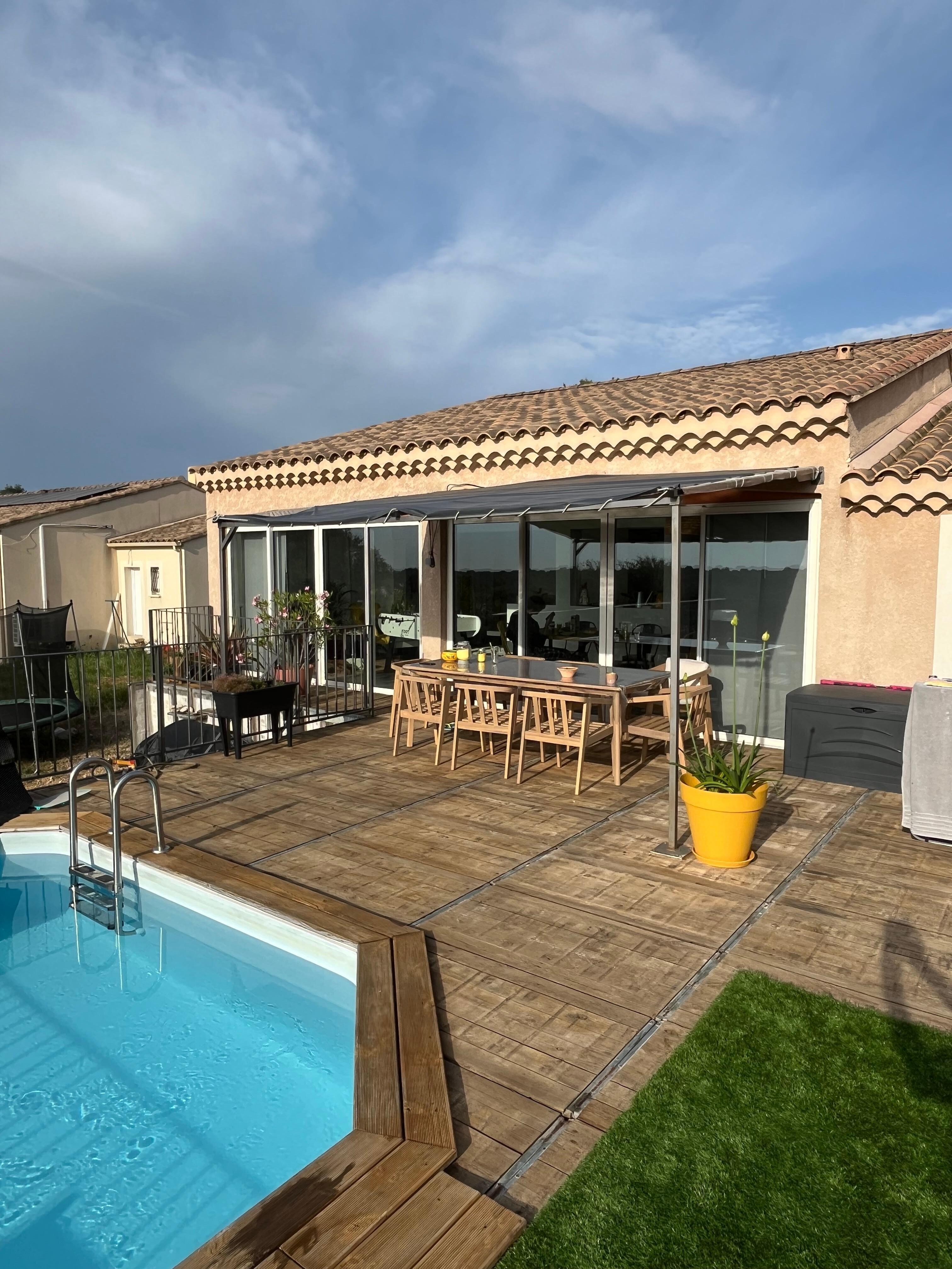 The house, terrace 