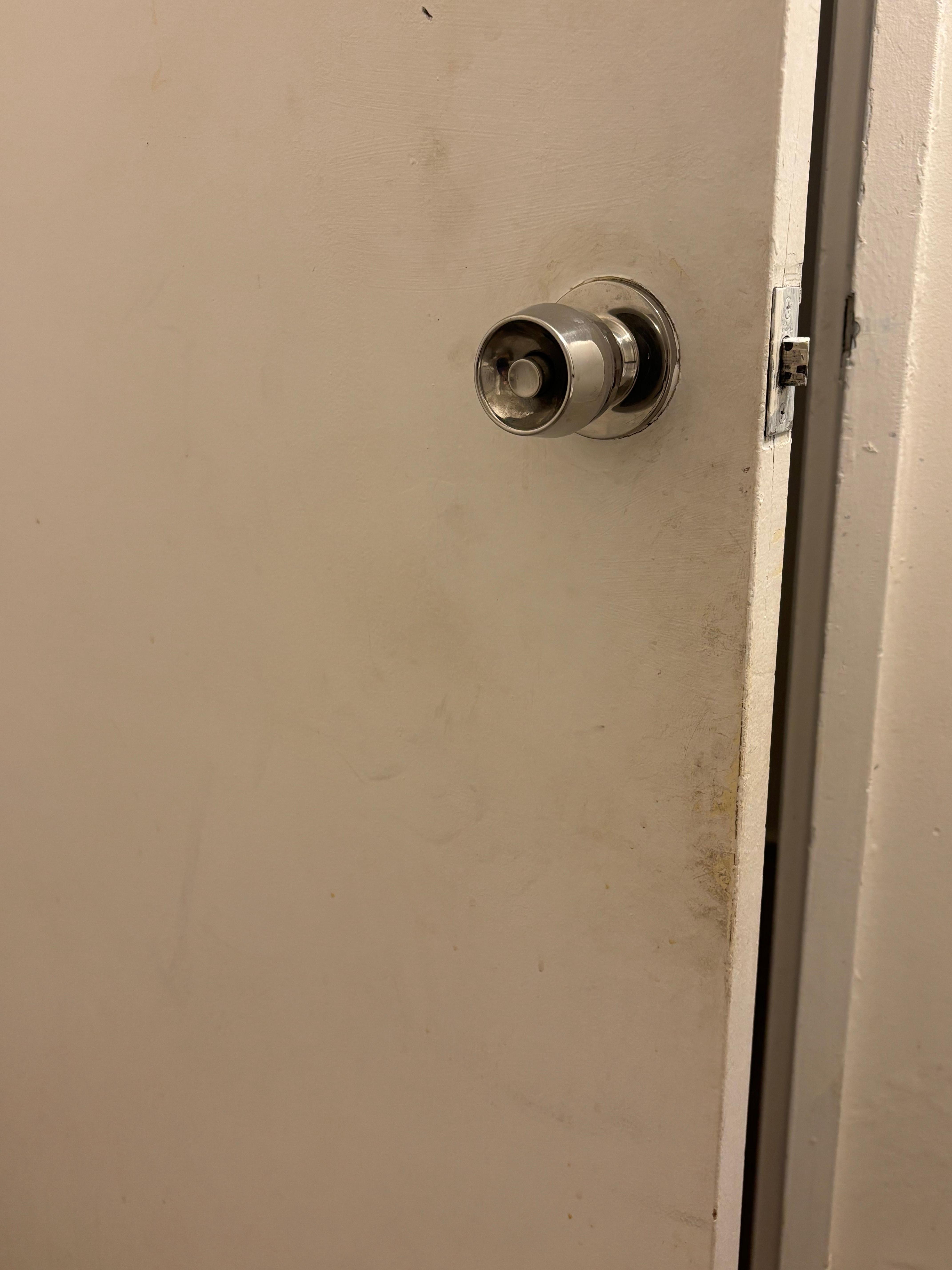 Bathroom door