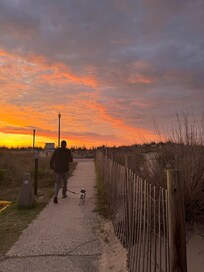 Catching the sunrise at 0540