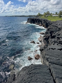 taken from the edge of the property