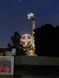 Mooi uitzicht vanaf de inkom