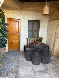 Peaceful patio space