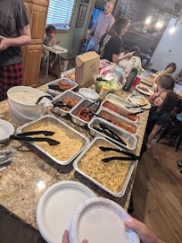Extra large kitchen island