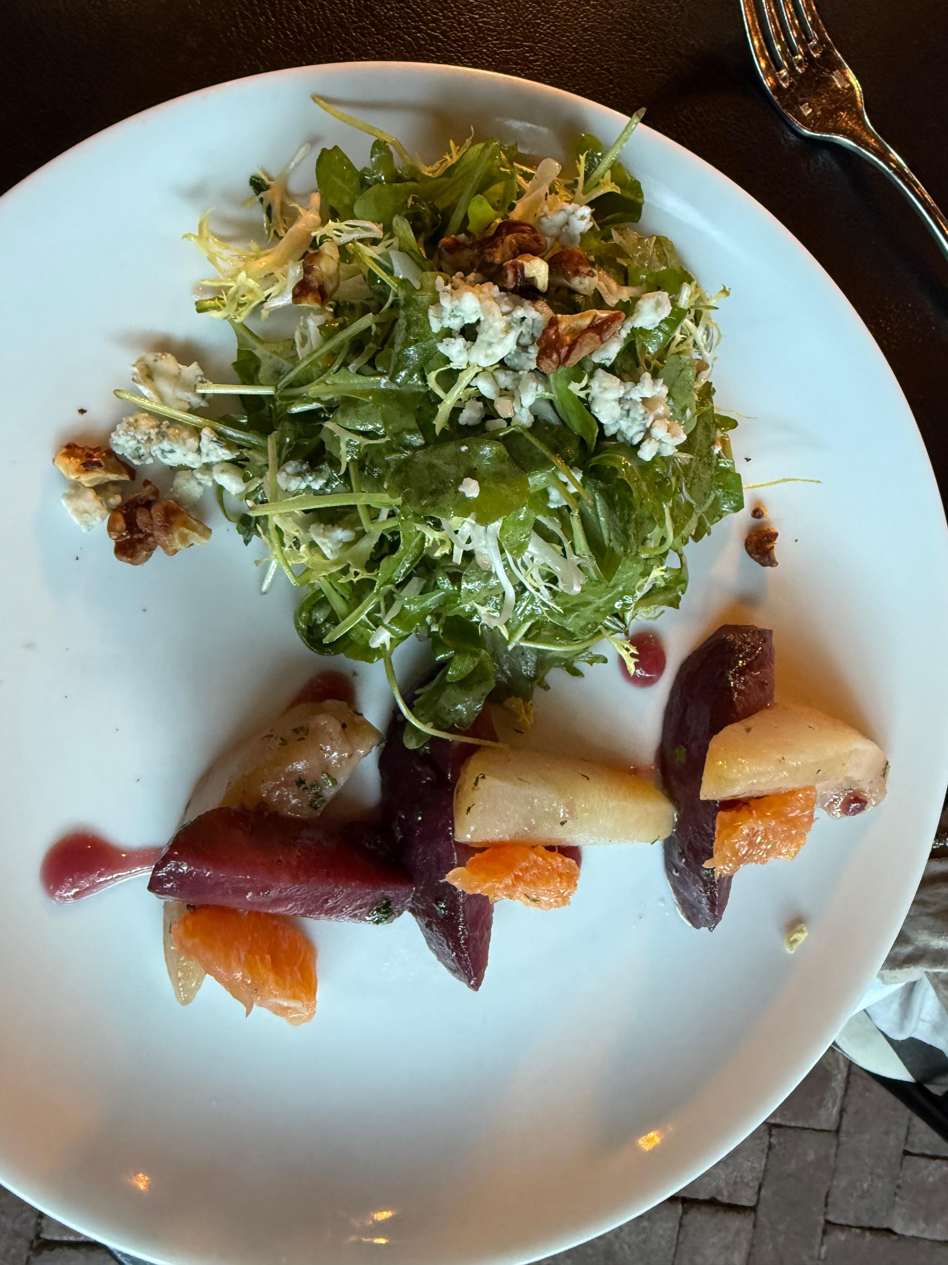 Dinner around the corner at Evangelines