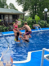 Pool area