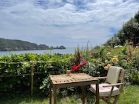 Renoir tea rooms have a beautiful view and nice crab sandwich